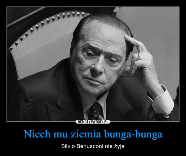 
    Niech mu ziemia bunga-bunga