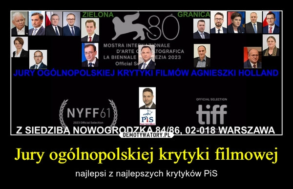 
    Jury ogólnopolskiej krytyki filmowej