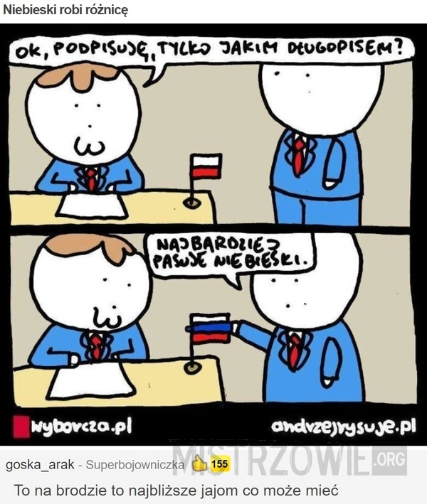 
    Niebieski robi różnicę