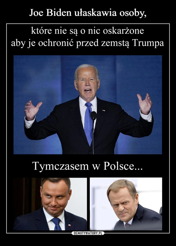 
    Joe Biden ułaskawia osoby,