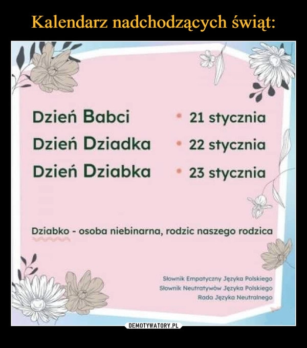 
    Kalendarz nadchodzących świąt: 