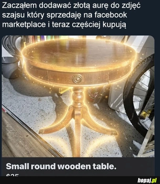 
    Złota aura szajsu
