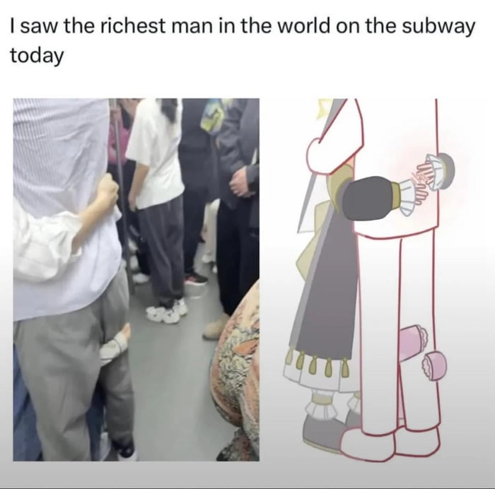 
    True wealth is measured in small hands holding onto your leg.