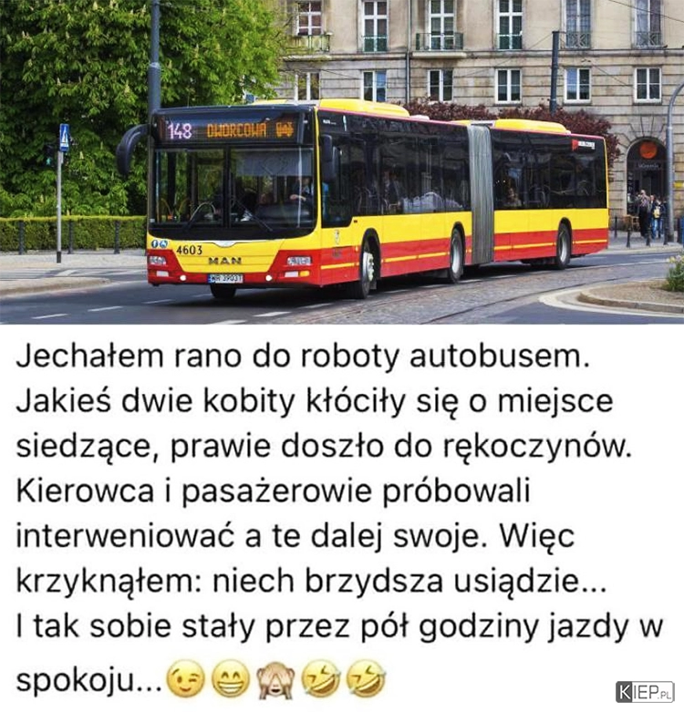 
    Kłótnia w autobusie 