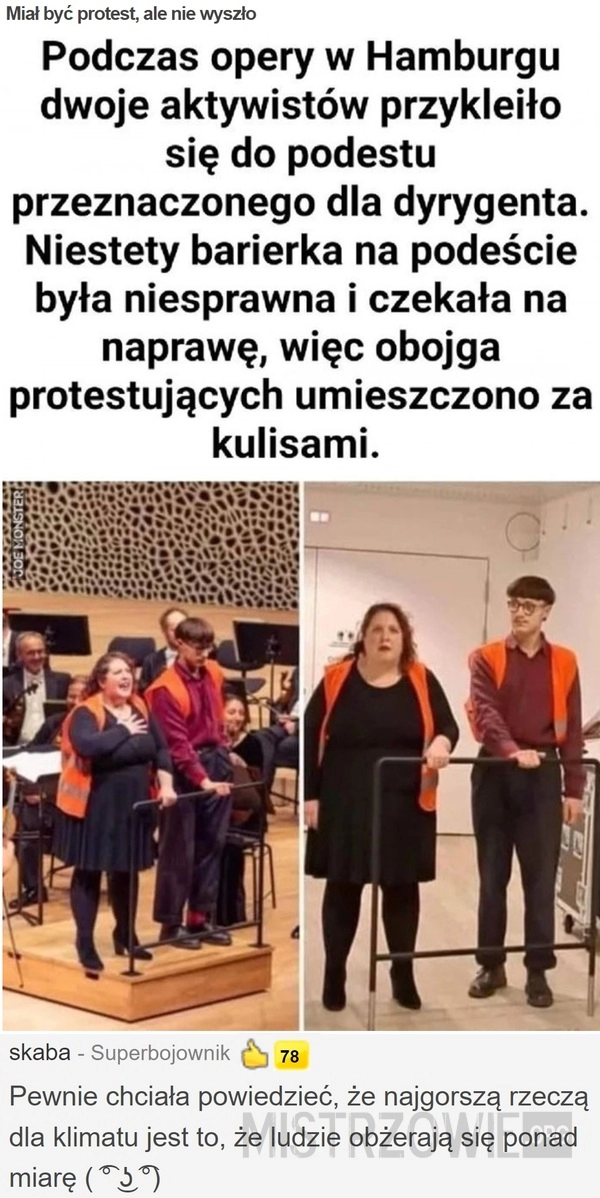 
    
			Miał być protest, ale nie wyszło					