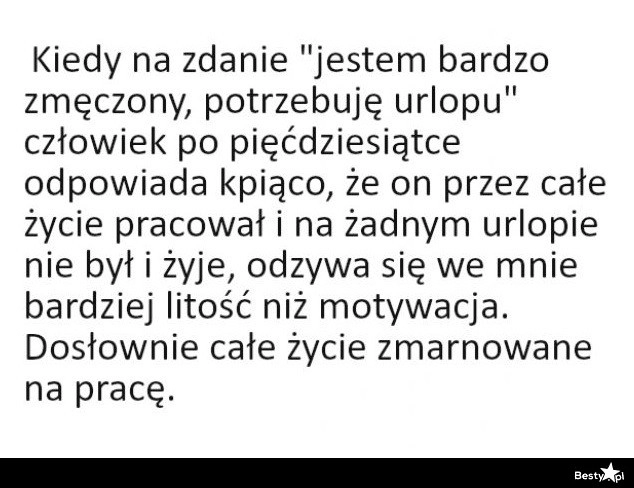 
    Więcej litości, niż złości 