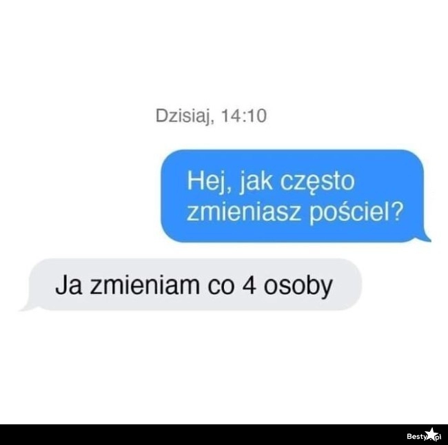 
    Zmiana pościeli 