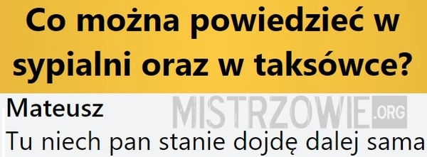 
    Co można...