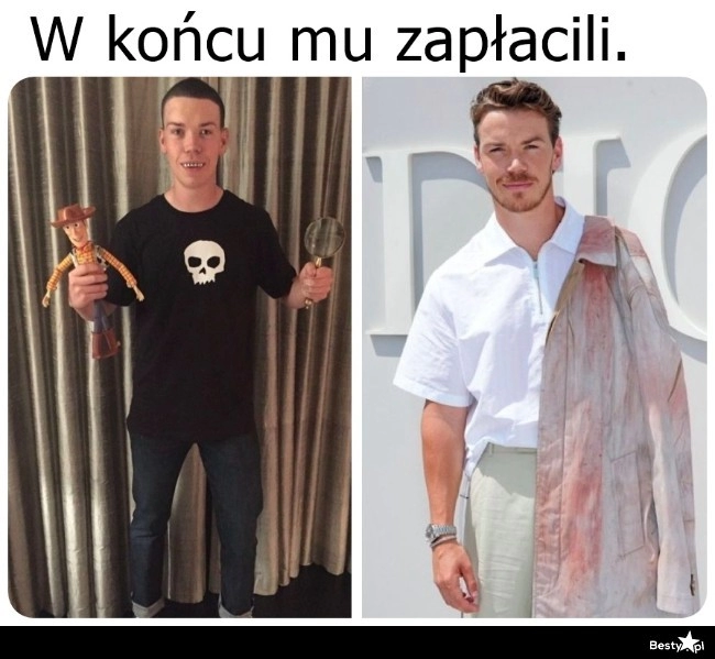 
    Dostał pieniądze 