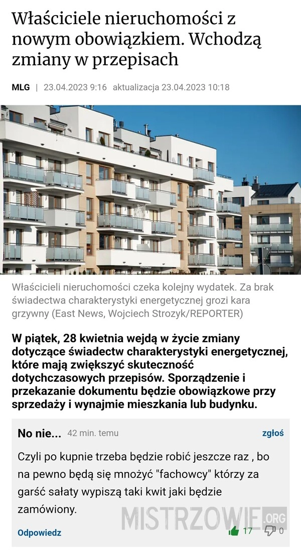 
    Świadectwo energetyczne