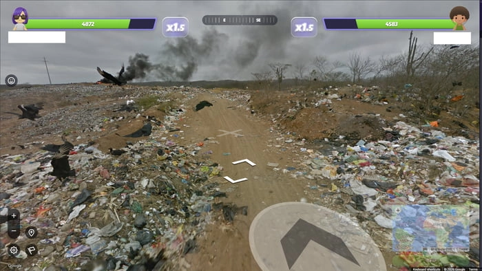 Look where they sent the Google Street View guy.