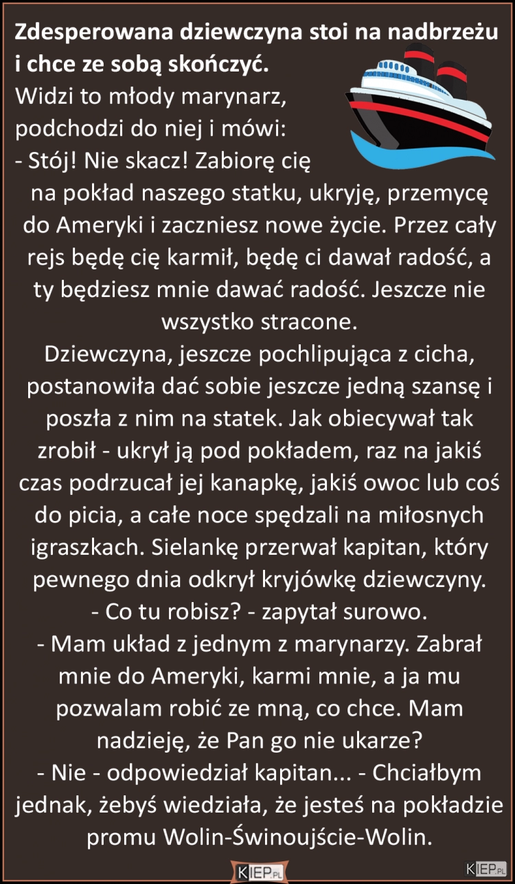 
    Zdesperowana dziewczyna stoi na nadbrzeżu i chce ze sobą skończyć...