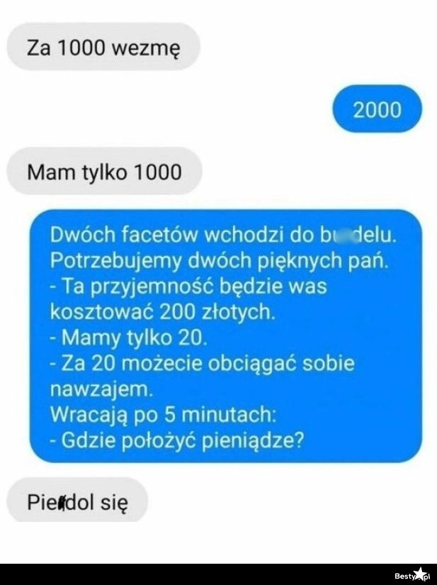 
    Kiedy negocjator nie odpuszcza 