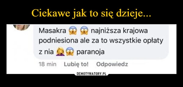 
    Ciekawe jak to się dzieje...