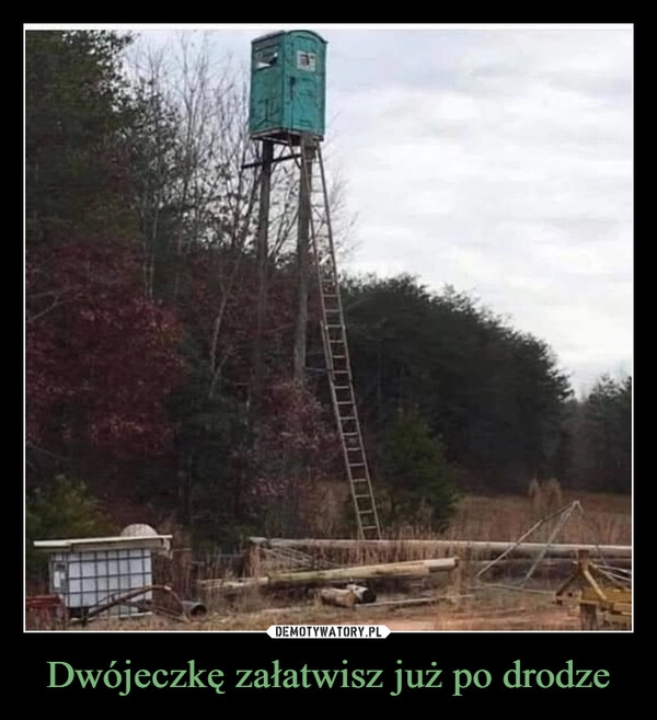 
    Dwójeczkę załatwisz już po drodze