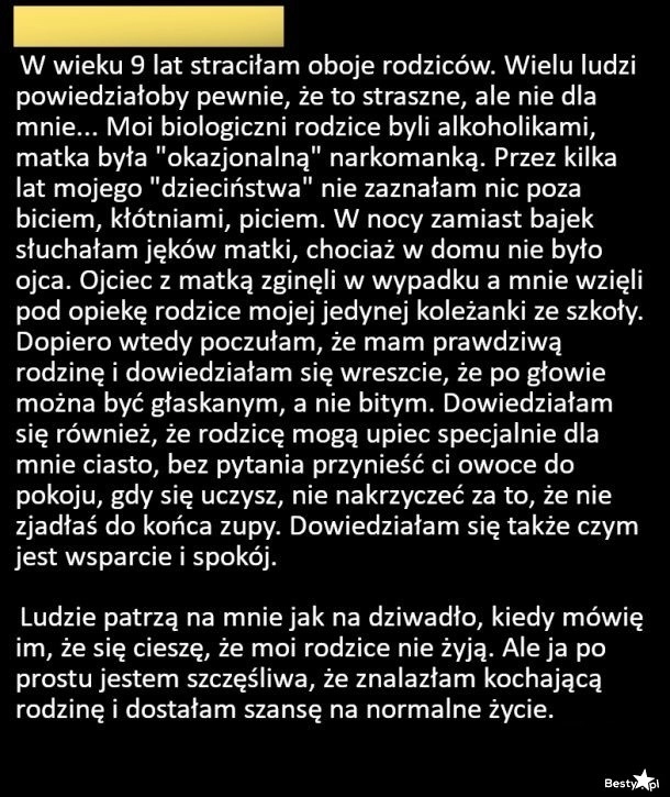 
    Szansa na normalne życie 