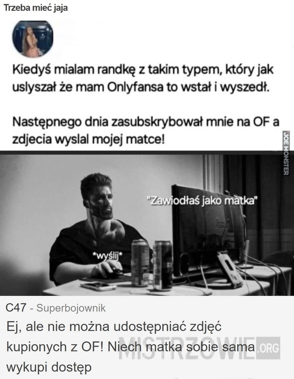 
    Trzeba mieć jaja