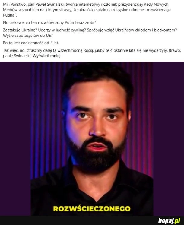 
    Rozśwczeczajo Putina