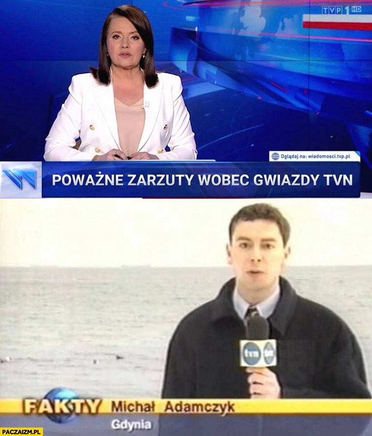 
    Poważne zarzuty wobec gwiazdy TVN Michał Adamczyk fakty wiadomości TVP