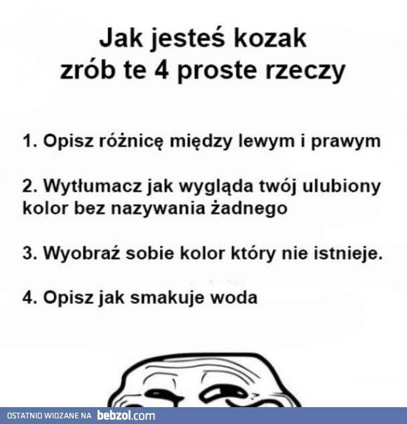 
    4 proste rzeczy