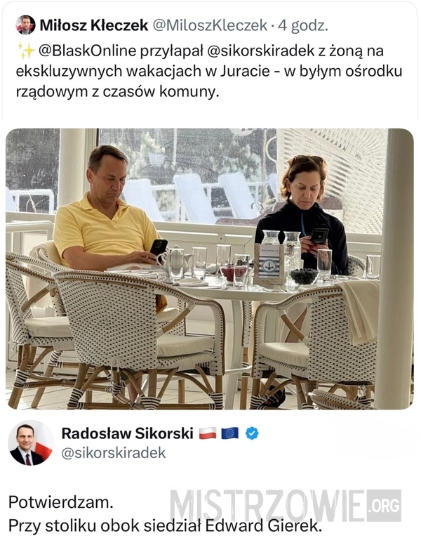 
    Sikorski w formie