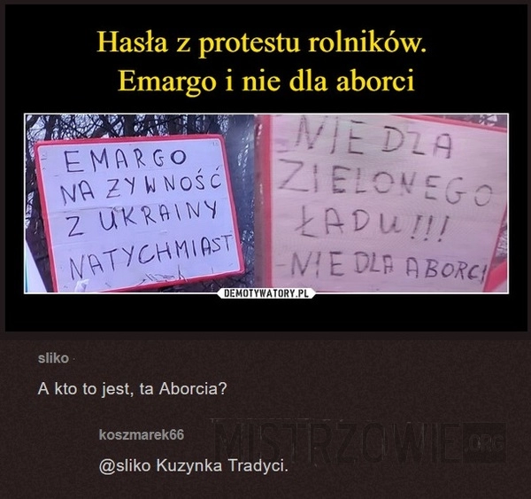 
    Emargo na aborcię