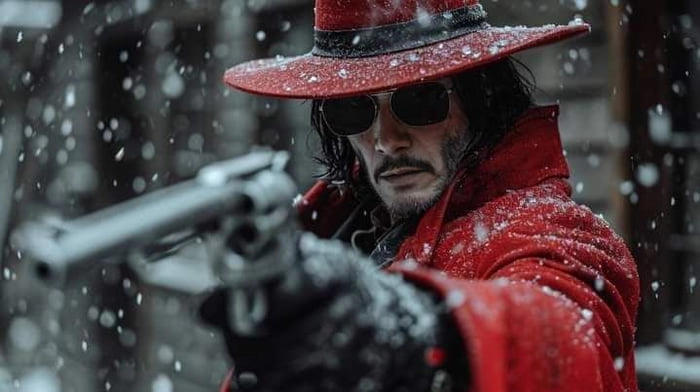 
    Keanu Reeves as Alucard from Hellsing.