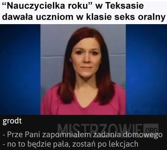 
    Nauczycielka