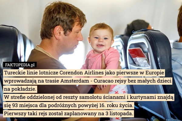 
    Tureckie linie lotnicze Corendon Airlines jako pierwsze w Europie wprowadzają