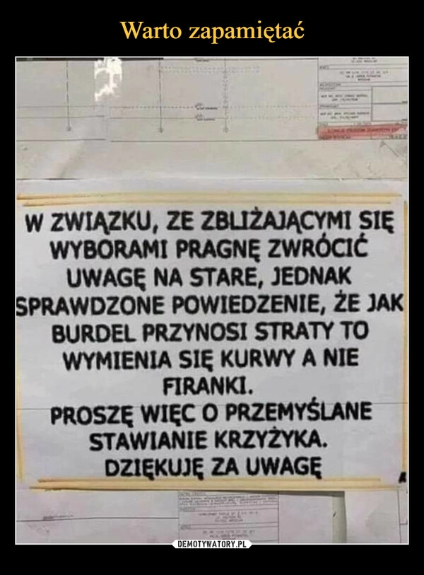 
    Warto zapamiętać