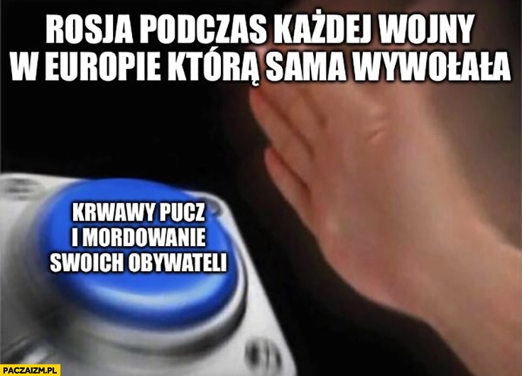 
    Rosja podczas każdej wojny w Europie którą sama wywołała przycisk krwawy pucz i mordowanie swoich obywateli