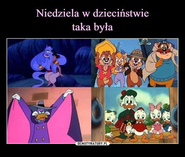 
    Niedziela w dzieciństwie
taka była