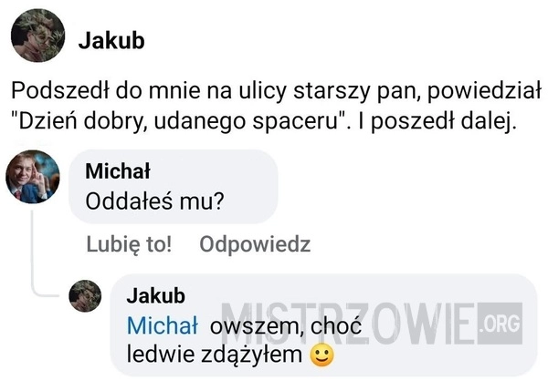 
    Starszy pan