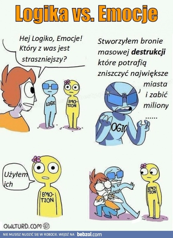
    Logika vs emocje 