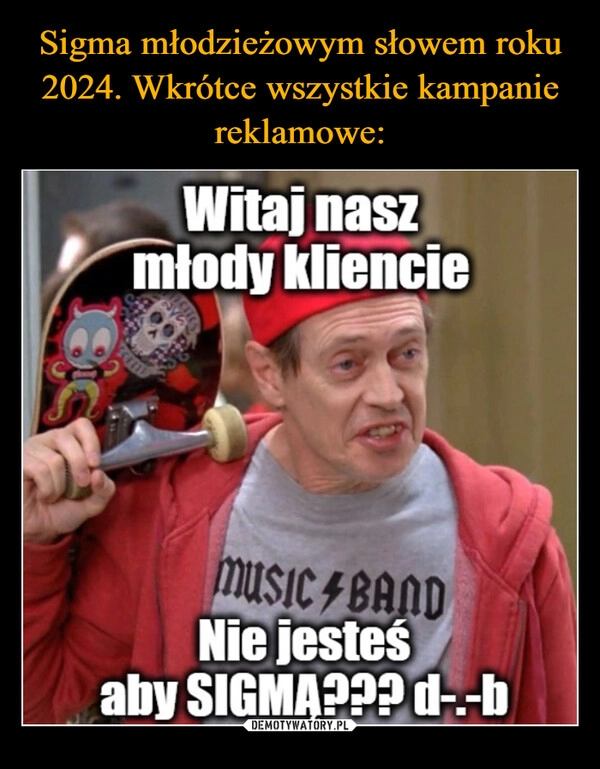 
    Sigma młodzieżowym słowem roku 2024. Wkrótce wszystkie kampanie reklamowe: