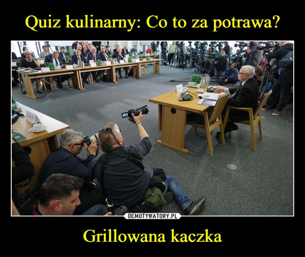 
    Quiz kulinarny: Co to za potrawa? Grillowana kaczka