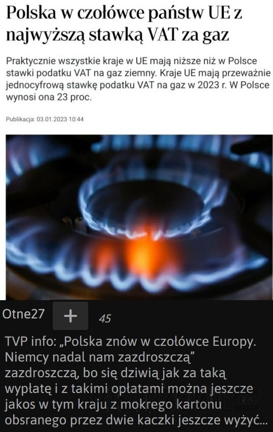 
    VAT na gaz