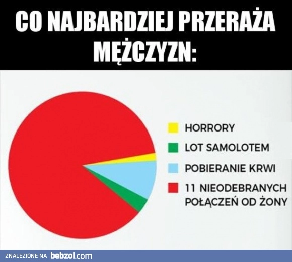 
    Co najbardziej przeraża mężczyzn 