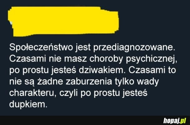 
    Żyjemy w społeczeństwie