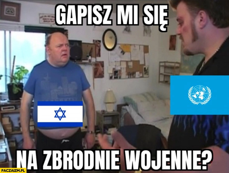 
    Izrael gapisz mi się na zbrodnie wojenne? ONZ