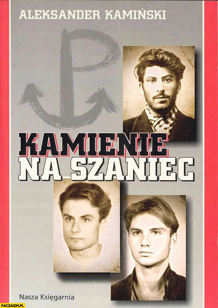 Kamienie na szaniec okładka Duda Stalin Testoviron