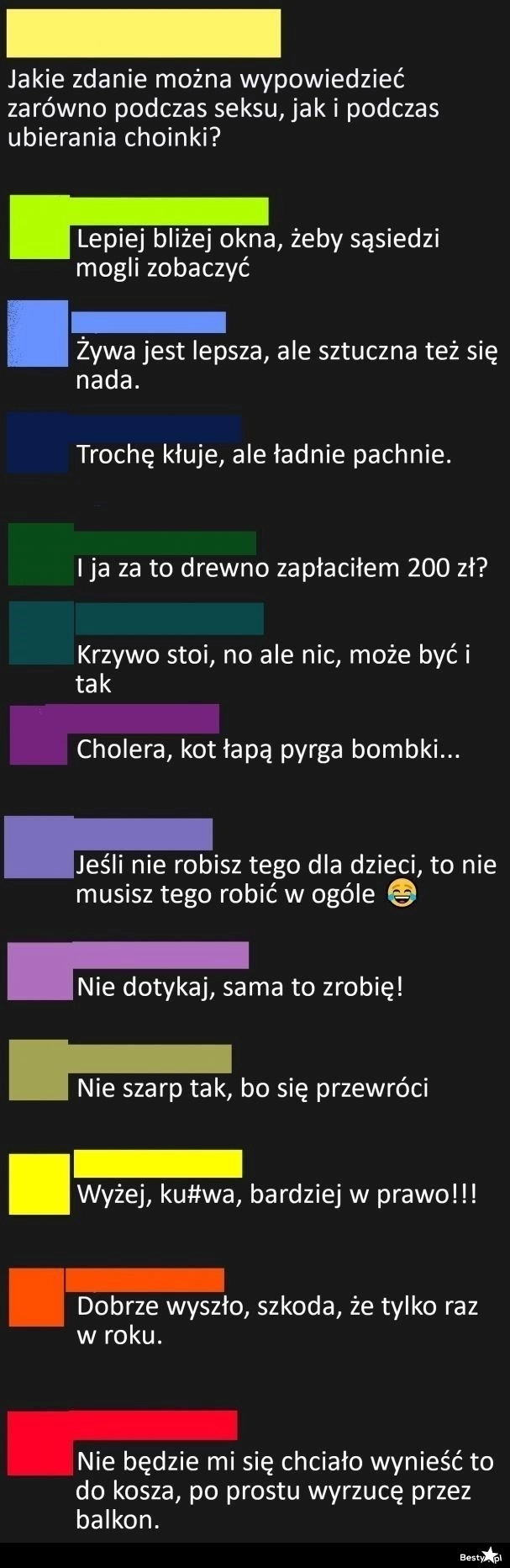 
    : Zdanie pasujące do dwóch sytuacji