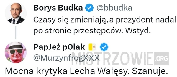 
    Czasy się...