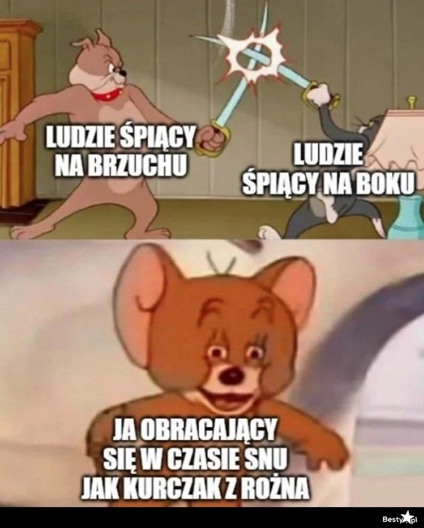 
    Pozycje podczas snu 