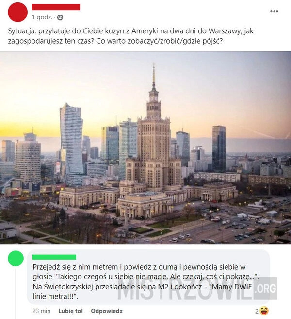 
    Jak zaskoczyć Amerykanina