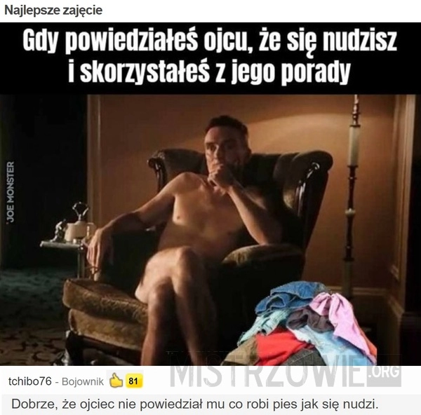 
    Najlepsze zajęcie