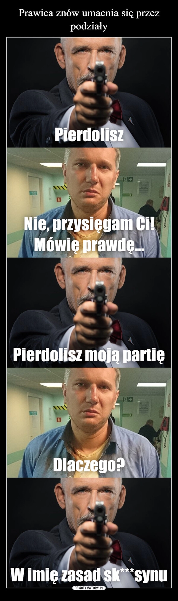 
    Prawica znów umacnia się przez podziały