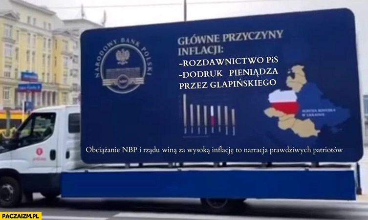 
    Glapowoz główne przyczyny inflacji rozdawnictwo PiS dodruk Glapińskiego